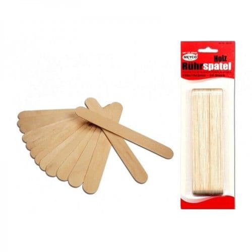 Mixer/ Lolly Sticks / Wooden Spatulas (Item No: 66172)