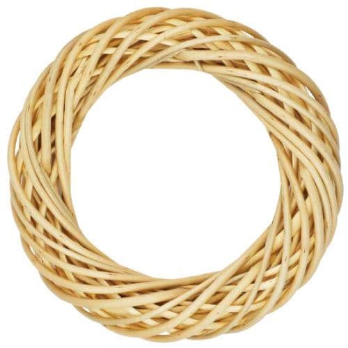 Natural Hay Wreath 160mm  (59010)