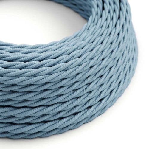 Ocean Cotton Twisted 3-Core Textile Cable