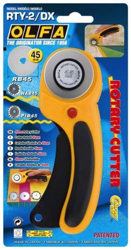 Olfa Deluxe Quick Change Rotary Cutter 45mm      RTY2DX