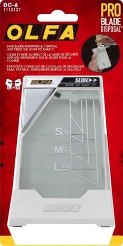 Olfa Desktop Blade Disposal System  OLF/DC6