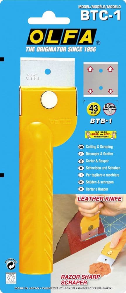 Olfa Glass Multi-Purpose Razor Edge Scraper 43mm OLF/BTC1
