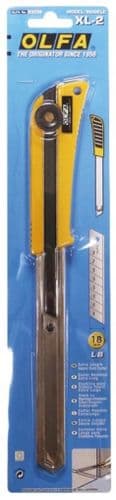 Olfa Heavy Duty Long Reach Wheel Lock Snap Off Cutter 18mm OLF/XL2