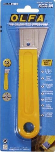 Olfa Multi-Purpose Scraper (Fixed Blade) 43mm OLF/SCRM