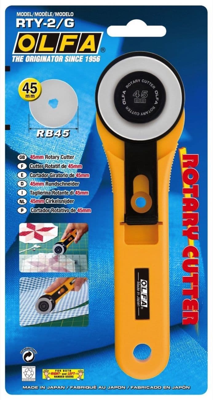 Olfa Original Rotary Cutter 45mm    OLF/RTY2G