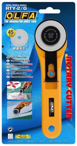 Olfa Original Rotary Cutter 45mm OLF/RTY2G