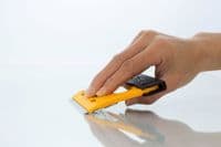 Olfa Professional Glass Scraper 120mm + 3 Spare Blades      OLF/GSR13B