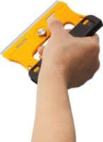 Olfa Professional Glass Scraper 120mm + 3 Spare Blades      OLF/GSR13B