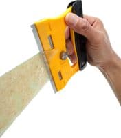 Olfa Professional Glass Scraper 120mm + 3 Spare Blades      OLF/GSR13B