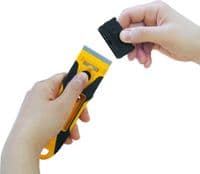 Olfa Professional Mini Glass Scraper 40mm + 6 Spare Blades      OLF/GSR2