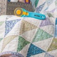 Olfa Quick Replace Rotary Cutter 45mm Splash Aqua   OLF/RTY2C