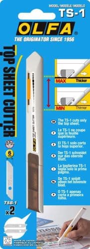 OLFA Top Sheet Cutter with Adjustable Auto Press Control  OLF/TS1