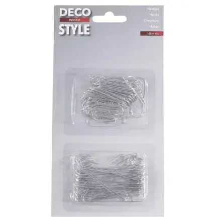 Ornament Hooks for Christmas/Halloween Decorations - 150 Pack - Two Sizes