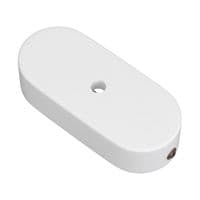 Oval Wooden Ceiling Rose Kit - White