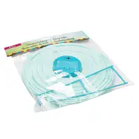 Paper Chinese Lantern 20cm - Battery Operated - Turquoise | Dannells