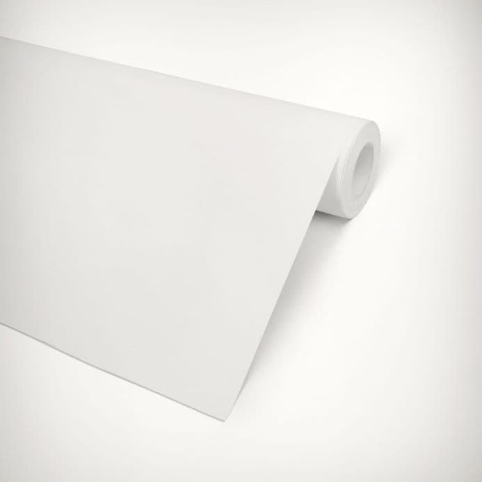 Plain PVC 500 Micron Ultimate Lampshade Material - 150cm - White