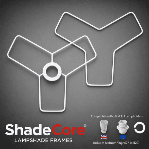 Propeller / Y Frame Lampshade Ring Sets