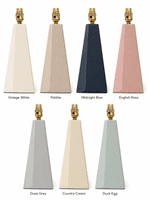 Pyramid Table Lamp Base - Mango Wood  - Small - 385mm High