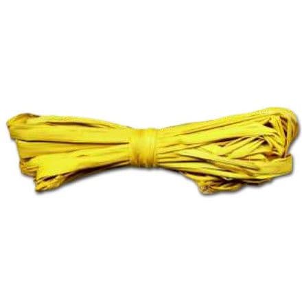 Raffia Yarn Material 40g Yellow