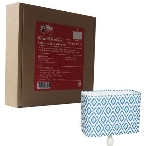 Rectangle (Rounded) Lampshade Making Kits