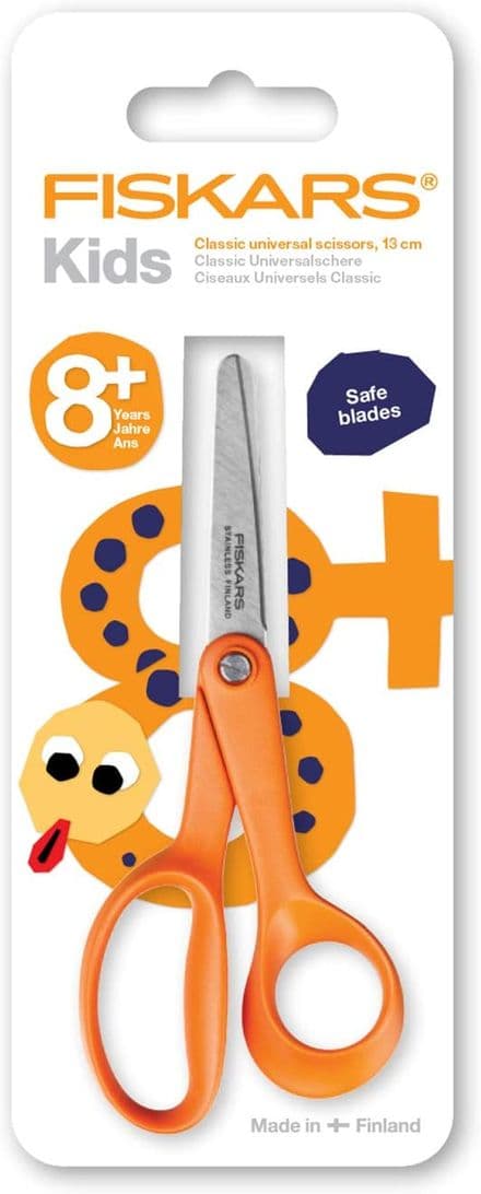 Right Handed Scissors For Kids - (Orange)
