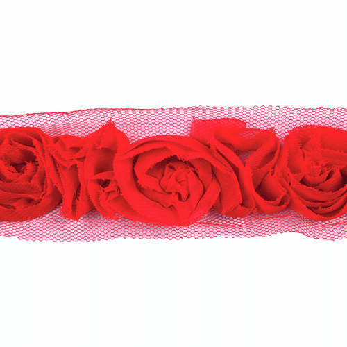 Rose Trim - Red 45mm x 13.7m (15 Yards)