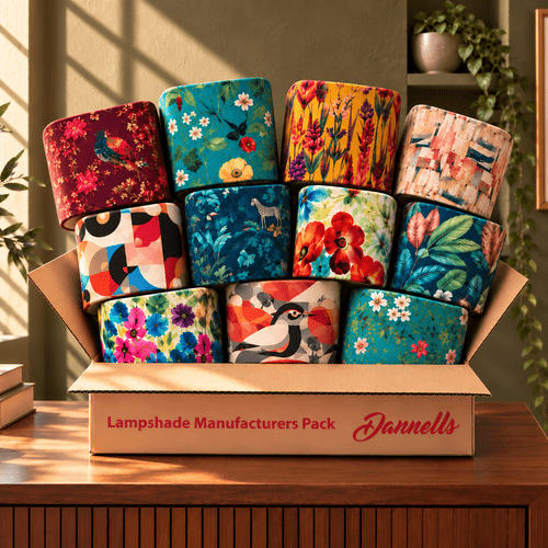 Rounded Square Lampshade Mixed Size Manufacturer Starter Pack