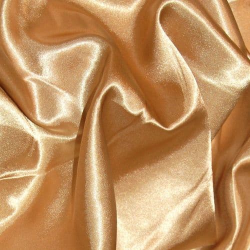 Santiago Satin - Gold - 150cm