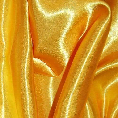 Santiago Satin - Yellow - 150cm