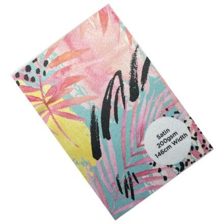 Satin 146cm - Linear Meter- Custom Printed Fabric