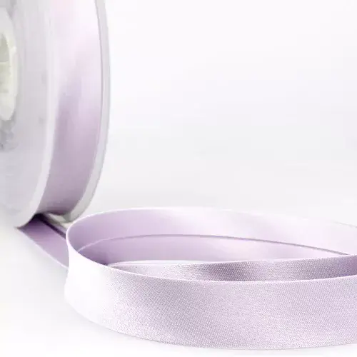 Satin Bias Binding Trim - 25m x 20mm - Mauve