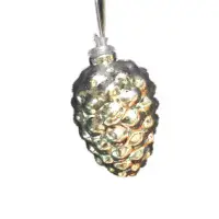 Silver Pine Cone Battery Powered LED Fairy Lights | Dannells