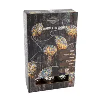 Silver Pine Cone Battery Powered LED Fairy Lights | Dannells