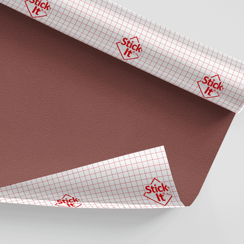 Stick-It ® Bronze 150cm Self-Adhesive Lampshade Material