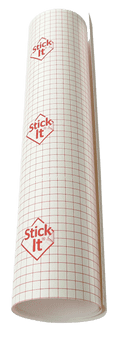 Stick-It ®  EXTRA-RIGID - Premium - Self-Adhesive Lampshade Material - White - 146cm