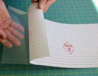 Stick-It ® Small Roll - Self-Adhesive Lampshade Vinyl - Clear - 1460mm x 500mm