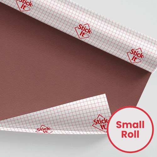 Stick-It ® Small Roll - Self-Adhesive Lampshade Vinyl Metallic Embossed - Bronze -1460mm x 500mm