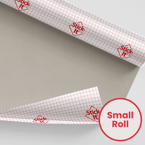 Stick-It ® Small Roll - Self-Adhesive Lampshade Vinyl Metallic Embossed - Champagne -1460mm x 500mm