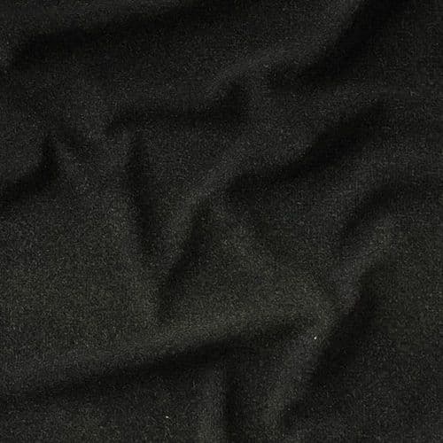 Supreme Plain Velvet - Black - 150cm