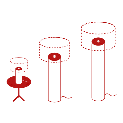 Table and Floor Lamp Base Making Kits