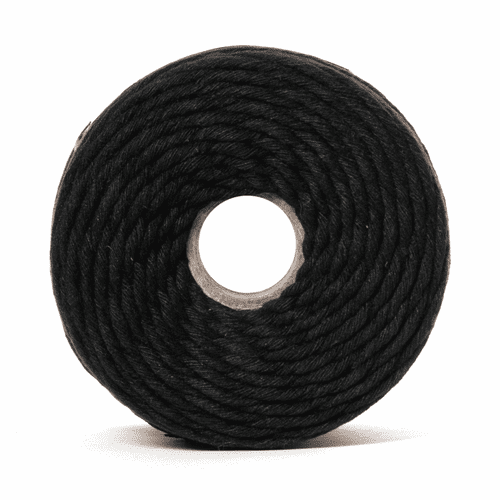 Trimits Macramé Cord 87m x 4mm 0.5kg - Black