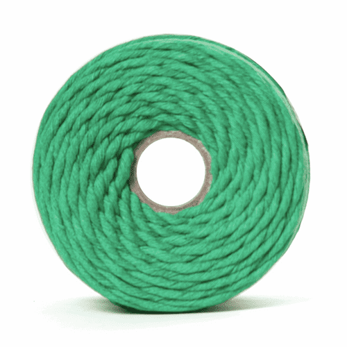 Trimits Macramé Cord 87m x 4mm 0.5kg - Emerald