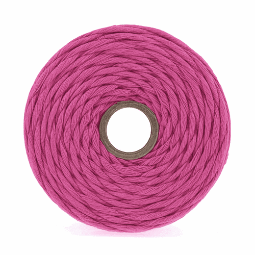 Trimits Macramé Cord 87m x 4mm 0.5kg - Fuchsia