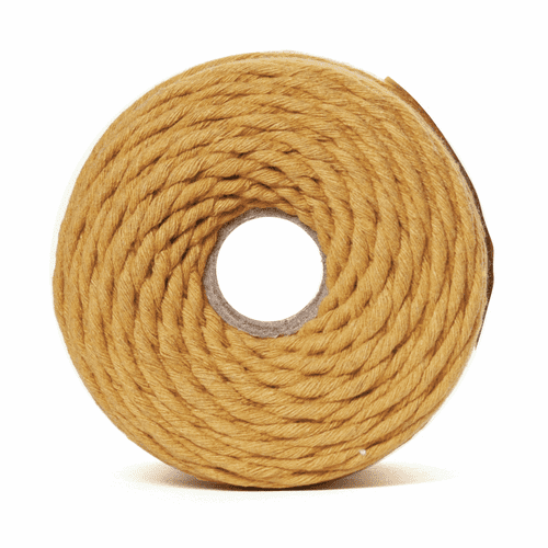 Trimits Macramé Cord 87m x 4mm 0.5kg - Mustard