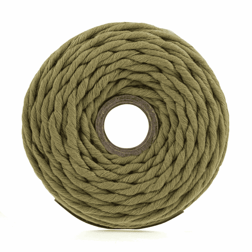 Trimits Macramé Cord 87m x 4mm 0.5kg - Olive