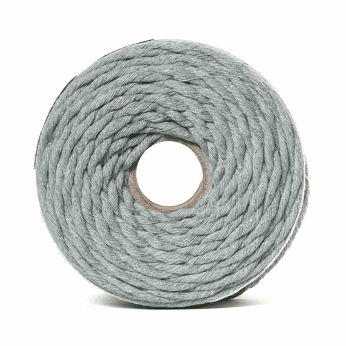 Trimits Macramé Cord 87m x 4mm 0.5kg - Silver