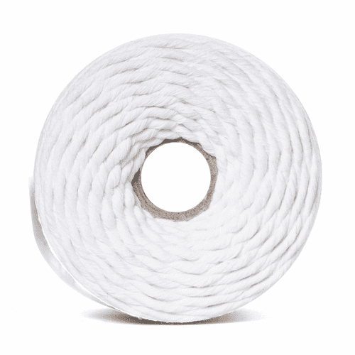 Trimits Macramé Cord 87m x 4mm 0.5kg - White