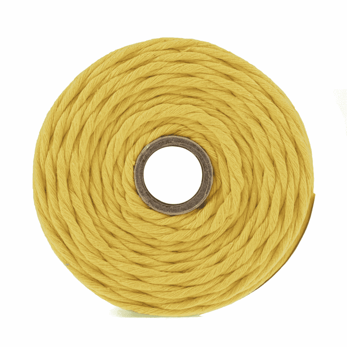 Trimits Macramé Cord 87m x 4mm 0.5kg - Yellow