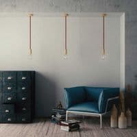 Twisted XL Electrical Cable - Shiny Dark Bordeaux 16mm