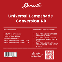Universal Lampshade Conversion Kit